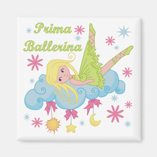 Imán Camisetas y regalos de la bailarina de Prima