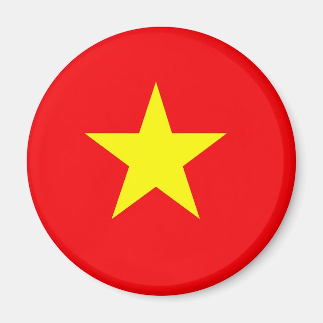 Imán Camisetas y regalos de la bandera de Vietnam (Frente)