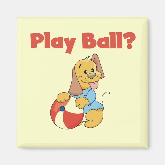 Imán Camisetas y regalos de la bola del juego (Frente)