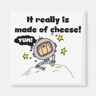 Imán Camisetas y regalos de la Luna de Queso