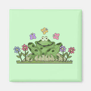Imán Camisetas y regalos de la rana del jardín de