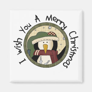 Imán Camisetas y regalos de las Felices Navidad del