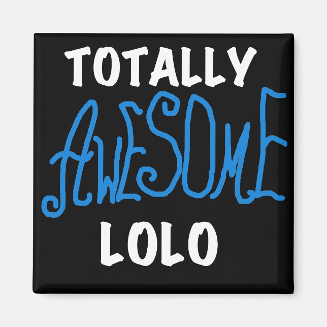 Imán Camisetas y regalos de Lolo totalmente alucinantes (Frente)