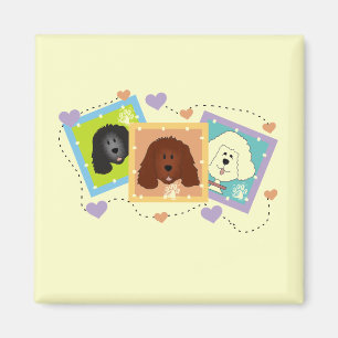 Imán Camisetas y regalos de los retratos del perro