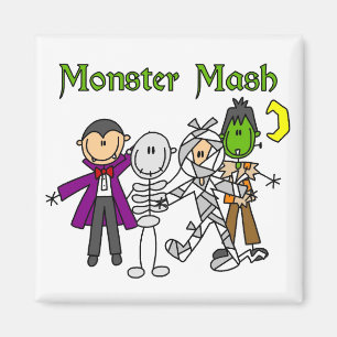 Imán Camisetas y regalos de Monster Mash