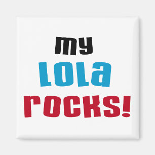 Imán Camisetas y regalos de My Lola Rocks