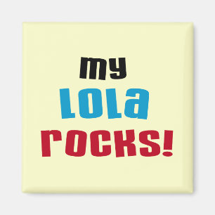 Imán Camisetas y regalos de My Lola Rocks