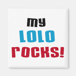Imán Camisetas y regalos de My Lolo Rocks