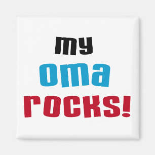 Imán Camisetas y regalos de My Oma Rocks