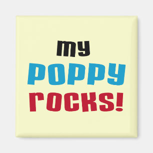 Imán Camisetas y regalos de My Poppy Rocks