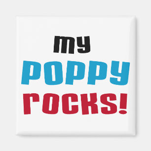 Imán Camisetas y regalos de My Poppy Rocks