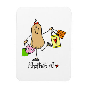 Imán Camisetas y regalos de Shopping Nut