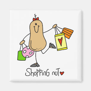 Imán Camisetas y regalos de Shopping Nut