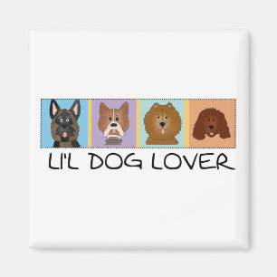 Imán Camisetas y regalos del amante del pequeño perro