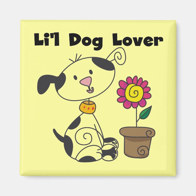 Imán Camisetas y regalos del amante del perro de (Frente)