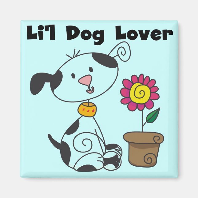 Imán Camisetas y regalos del amante del perro de (Frente)