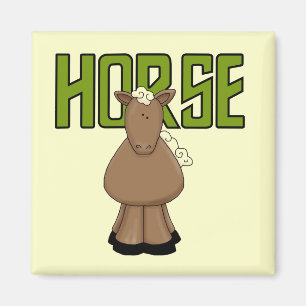 Imán Camisetas y regalos del caballo
