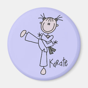 Imán Camisetas y regalos del chica del karate