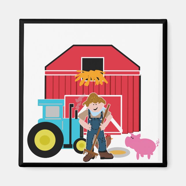 Imán Camisetas y regalos del corral (Frente)