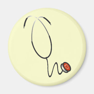 Imán Camisetas y regalos del estetoscopio