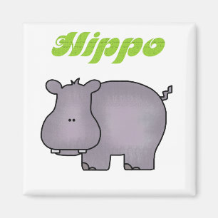 Imán Camisetas y regalos del Hippopotamus