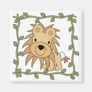 Imán Camisetas y regalos del león del bebé