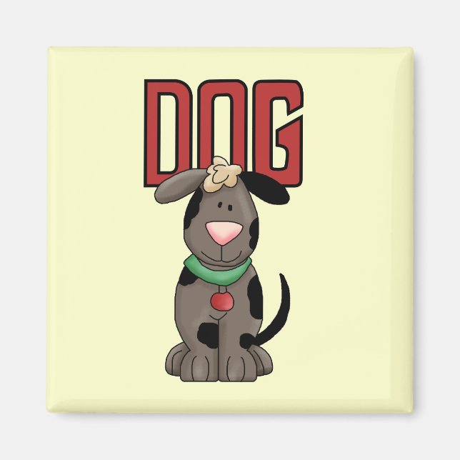 Imán Camisetas y regalos del perro (Frente)