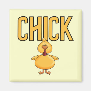 Imán Camisetas y regalos del polluelo