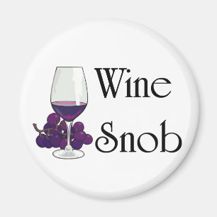Imán Camisetas y regalos del snob del vino