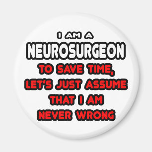 Imán Camisetas y regalos divertidos de neurocirujanos