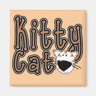 Imán Camisetas y regalos lindos del gato del gatito
