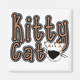 Imán Camisetas y regalos lindos del gato del gatito