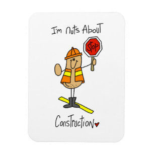 Imán Camisetas y regalos locos de construcción