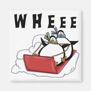 Imán Camisetas y regalos para los pingüinos