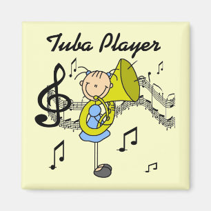 Imán Camisetas y regalos para Tuba Player