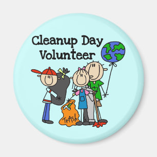 Imán Camisetas y regalos para voluntarios del Día de la