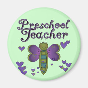 Imán Camisetas y regalos preescolares del profesor de