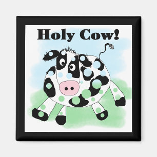 Imán Camisetas y regalos santos de la vaca