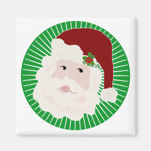 Imán Camisetas y regalos tradicionales de Santa Claus