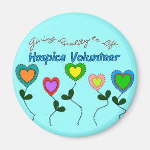 Imán Camisetas y regalos voluntarios del hospicio
