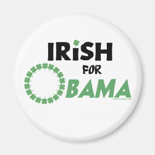 Imán Camisetas y Swag de Obama del irlandés