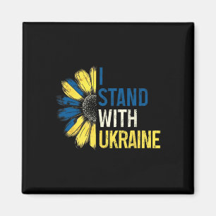 Imán Camisetas Yo Apoyo A Ucrania 2025 Bandera Ucranian