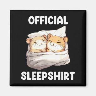 Imán Camisón de dormir Hamster Amantes de los animales 