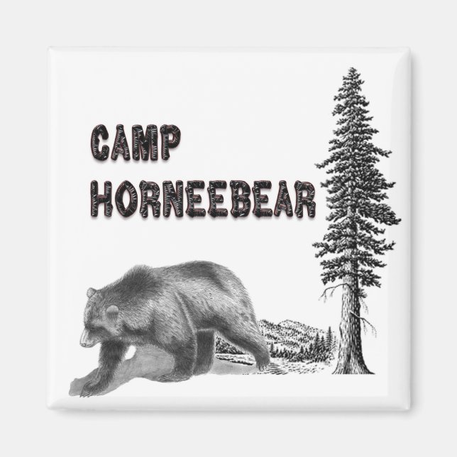 Imán Camp Horneebear (Frente)