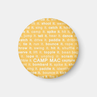 Imán Camp Mac Magnet (Amarillo Hazlo)