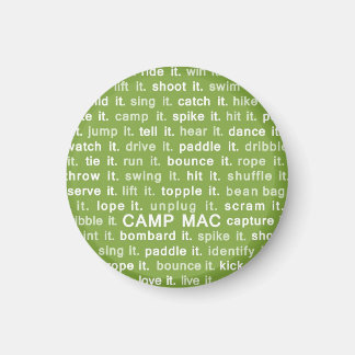 Imán Camp Mac Magnet (Green Do It)