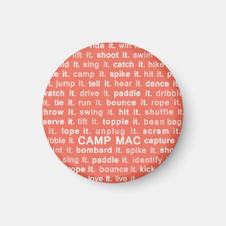 Imán Camp Mac Magnet (Red Do It)