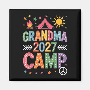 Imán Campamento de la abuela 2027 vacaciones familiares