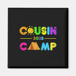 Imán Campamento de primos 2025 Camping Vacaciones de ve