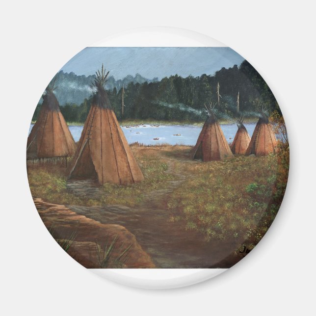 Imán Campamento de Verano (Frente)